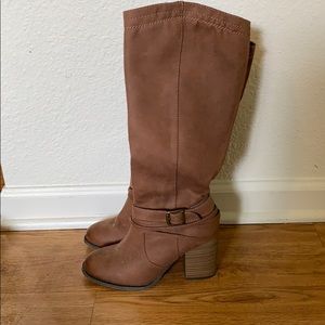 Cognac Boots from Kohl’s Size 7.5